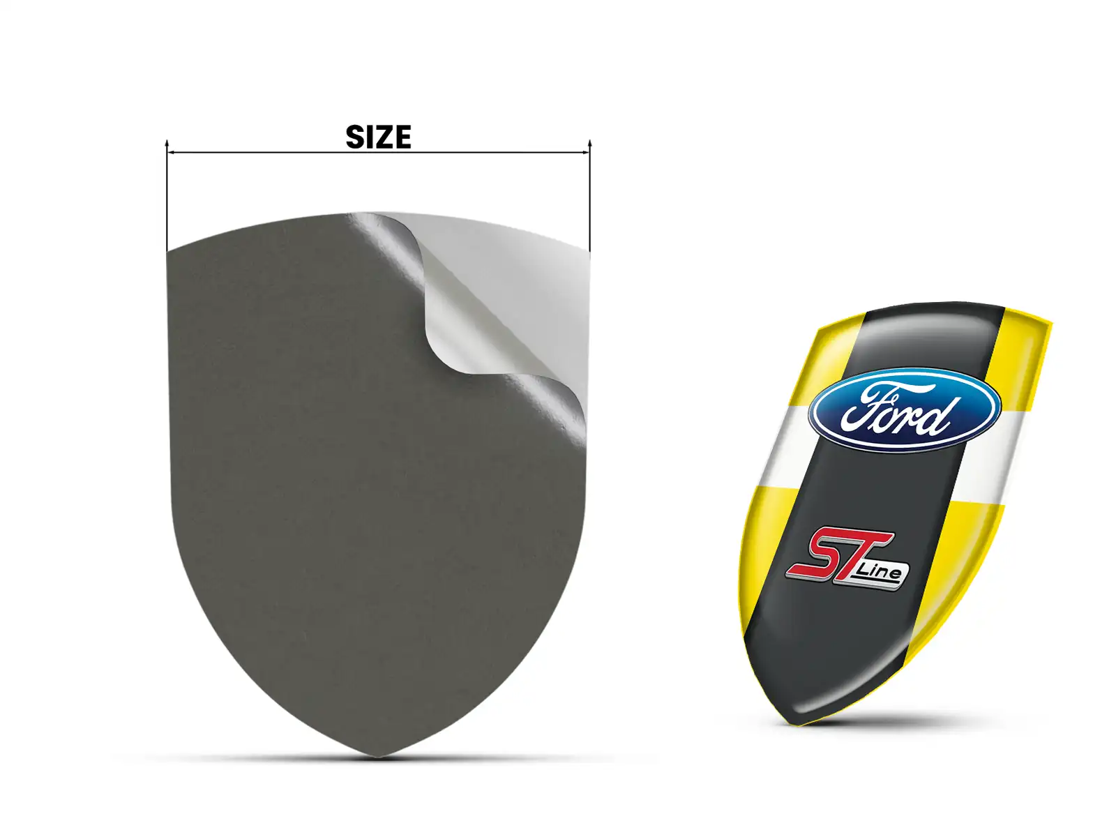 Ford Logoaufkleber Pro Max Langlebig Stilvoll Design